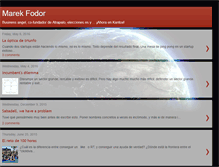 Tablet Screenshot of es.marekfodor.com